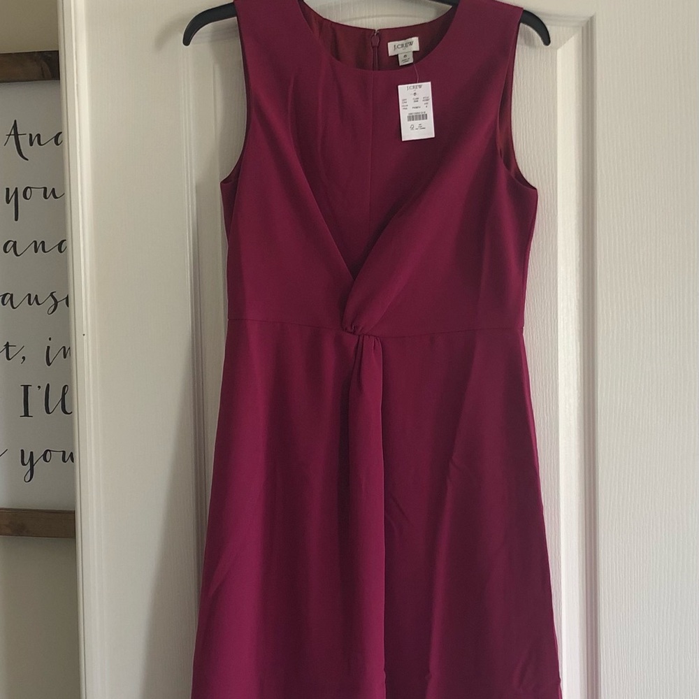 J crew knot front dress